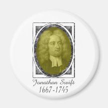 Jonathan Swift Fridge Magnet