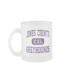 Jones County - Greyhounds - High - Grey Georgia mugs