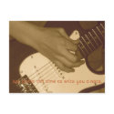 Jon's Guitar postcards