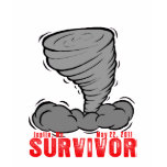 Joplin Missouri Tornado Survivor t-shirts