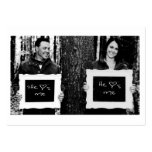 Jord and Ange Stag N Doe Ticket business cards