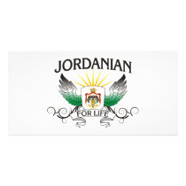 Jordanian For Life Custom Photo Card