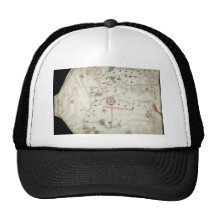 Jorge Aguiar Map - 1492 Mesh Hat