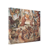 Joseph Anton Koch - Atonement from the ship Gallery Wrap Canvas