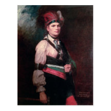 Joseph Brant, Chief of the Mohawks, 1742-1807 Post Cards