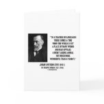 Joseph Conrad Teacher Of Languages Parrot Quote cards