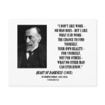 Joseph Conrad Work Chance Your Own Reality Quote Postcard