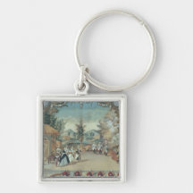 Joseph Haydn at first performance of his opera Key Chains