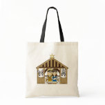 Joseph & Mary by Nativity Barn Bag