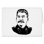 Joseph Stalin Portrait cards