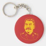 Joseph Stalin Portrait Keychains