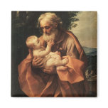 Joseph with Baby Jesus Magnet