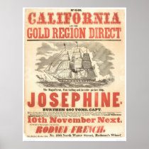 "Josephine" to California Advertisement (1280A)