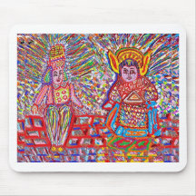 JOSHANI n NOVINO Featherless Angels Mousepad