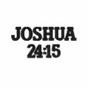 Joshua 24:15 embroidered shirts