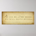 Joshua 24:15 posters