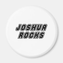 Joshua Rocks Magnet