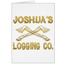 Joshua's Logging Company Cards
