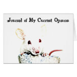 Journal of My Current Opinion cards