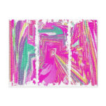 Journey Postal abstract Card postcards