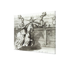 Jousting Tournament in a square