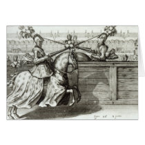 Jousting Tournament in a square