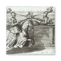 Jousting Tournament in a square