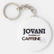 Jovani powered by caffeine key chains