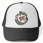 Joy Abstract Wreath hats