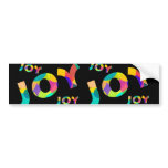 JOY bumper stickers