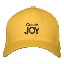 JOY EMBROIDERED BASEBALL CAP