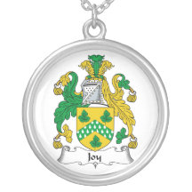 Joy Family Crest Custom Jewelry
