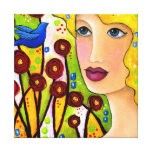 Joy Frees Your Heart Gallery Wrapped Canvas Print