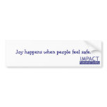 Joy Happens bumper sticker bumper stickers