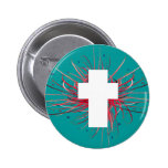 JOY! in the Cross Pinback Buttons