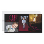 Joy Peace Love Collage Photo Card