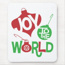 Joy to the World Mousepad