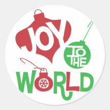 Joy to the World Sticker