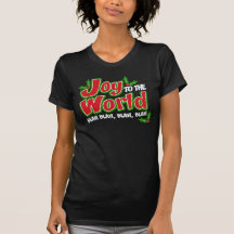 Joy World Blah Blah Ladies Petite T Shirt