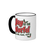 Joy World Blah Blah Ringer Mug