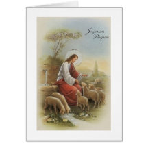 Joyeuses Paques! Religious French Easter Card