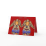 joyeux noel anges bougie french language christmas greeting cards