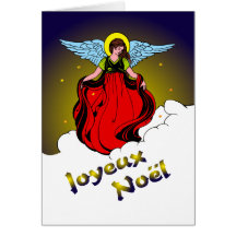 Joyeux Noël Grußkarte