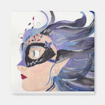 Joyful Girl Magnet