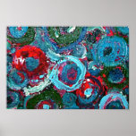 Joyful Modern Art Canvas Poster