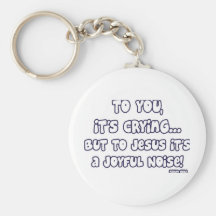 Joyful Noise Key Chain