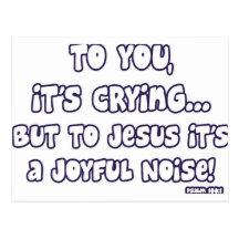 Joyful Noise Postcard