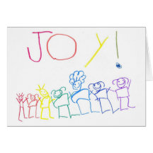 Joyful People Greeting Card