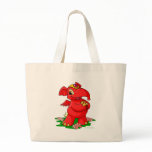 Joyful red Elephante in Shenkuu bags