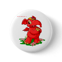 Joyful red Elephante in Shenkuu buttons